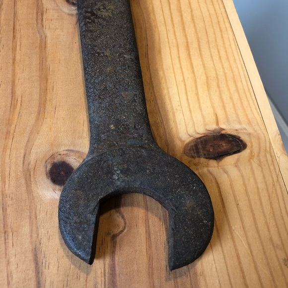 Antique Early 19th Century Open End Collectible Wrench & Nut - Picture 2 of 8